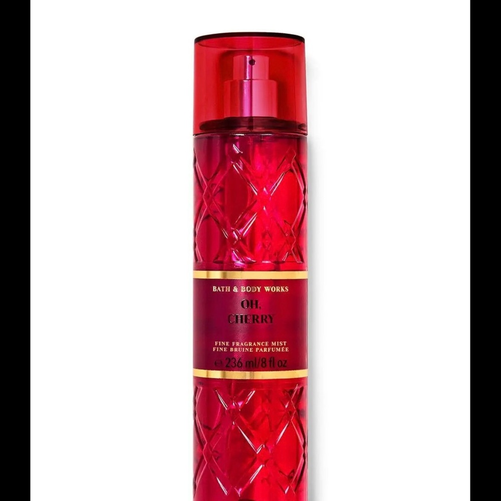 Bath & Body Works Oh, Cherry Body Wash - Red